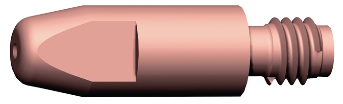 A.BINZEL  Stromdüse  Draht-Ø 0,8 mm M 6 Länge 28 mm CuCrZr