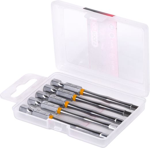 KS Tools 918.3456 1/4'' TORSIONpower Bit Innen6kant, 75mm, 4mm, 5er Pck