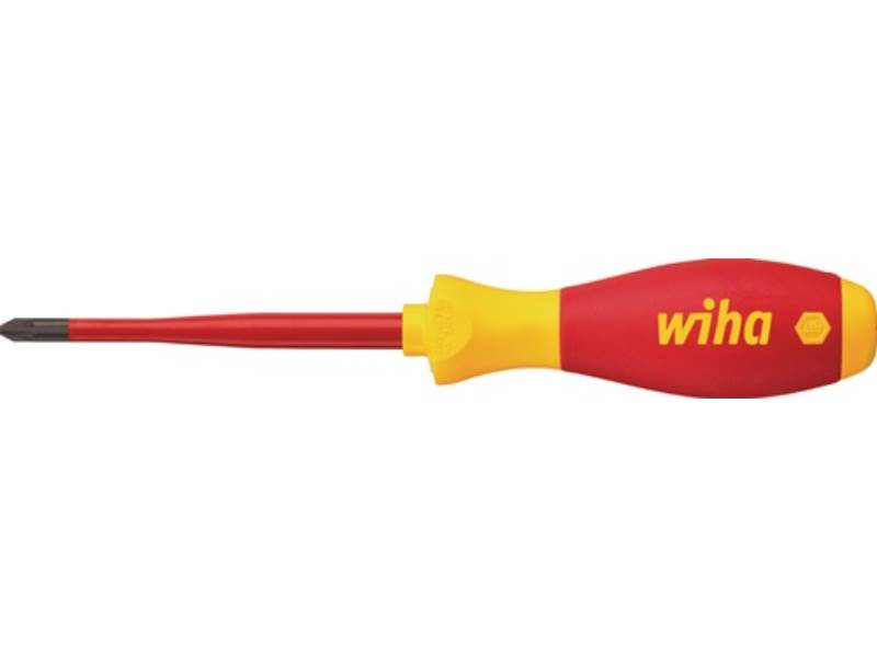 WIHA 36330 Schraubendreher 3281 slimFix Gr.SL/PZD 2 Klingenlänge 100 mm VDE i
