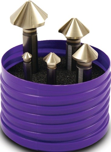 BECK 30897967 Kegelsenker-Satz DIN 335 C 90 ° EUC 6,3-25 mm HSS spezial 3-Fläche