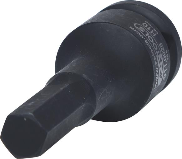 KS Tools 911.0928 1/2'' Kraft-Bit-Stecknuss Innensechskant, 10mm