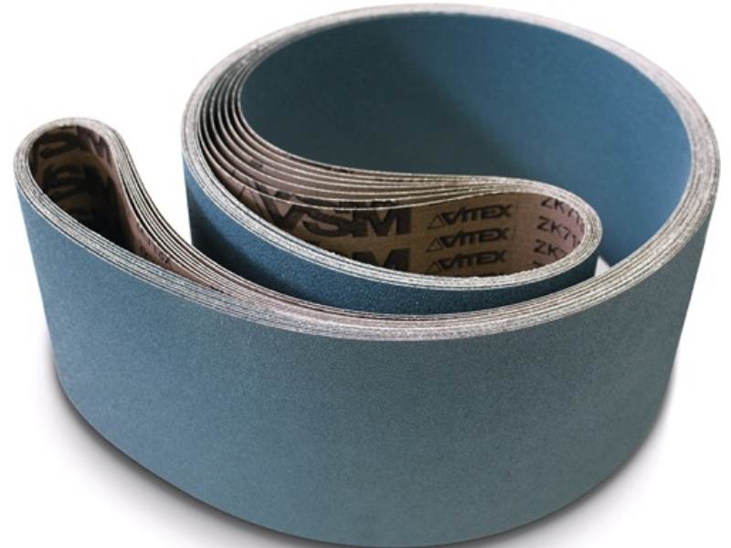 VSM 704357 Schleifband ZK713X Länge 2000 mm Breite 50 mm Körnung 120 für Stahl /