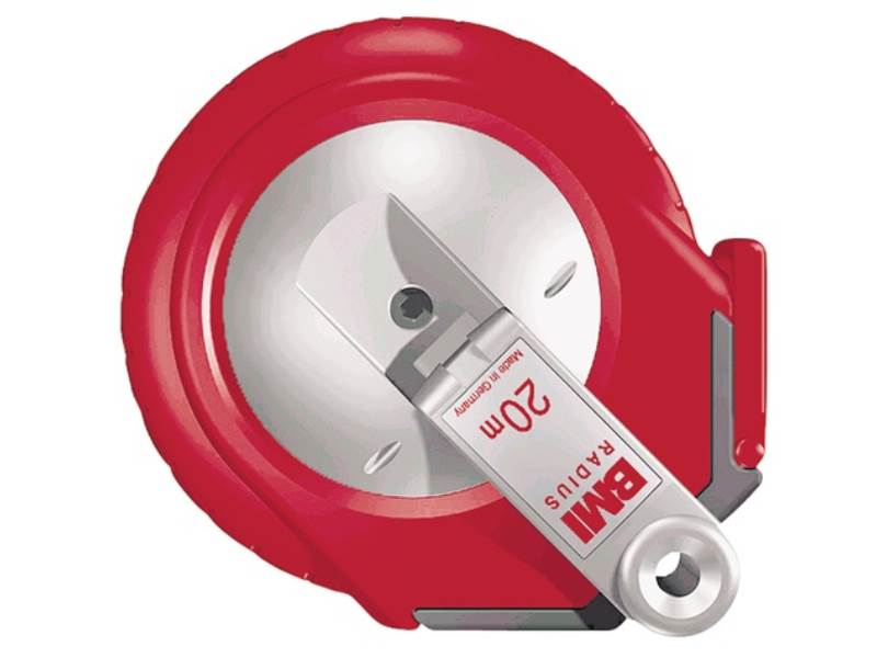 BMI 50122   4030AF Kapselbandmaß RADIUS Länge 30 m Bandbreite 13 mm mm/cm  EG II