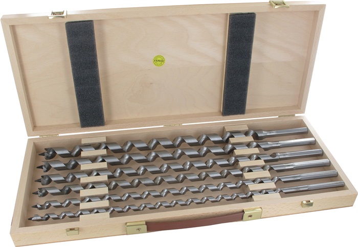 FAMAG 1414.400.00 Schlangenbohrersatz  Ø 10, 12, 14, 16, 18, 20 mm Nutzlänge 380 mm 6-kant Gesamtlänge 460 mm 6-teiligWeitere technische Eigenschaften:· Gesamtlänge: 460mm