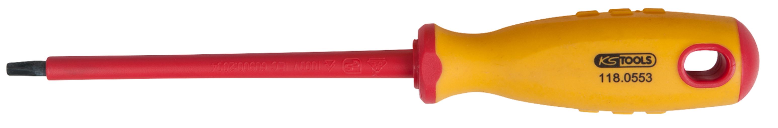 KS Tools 118.0553 ERGOTORQUE VDE Torx-Schraubendreher, T20