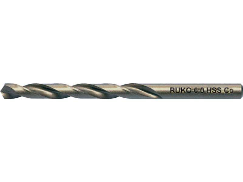 RUKO 215140 Spiralbohrer DIN 338 Typ INOX Nenn-Ø 14 mm HSS-Co5 profilgeschliffen