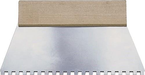 HUFA 9587 Kleberspachtel HUFA Breite 180 mm Zahnung 8 x 8 mm Holzgriff