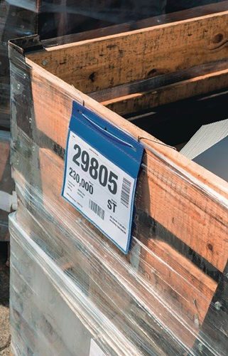 DURABLE 175407 Dokumententasche  B297xH210 mm DIN A4 quer mit flexiblem Drahtbüg
