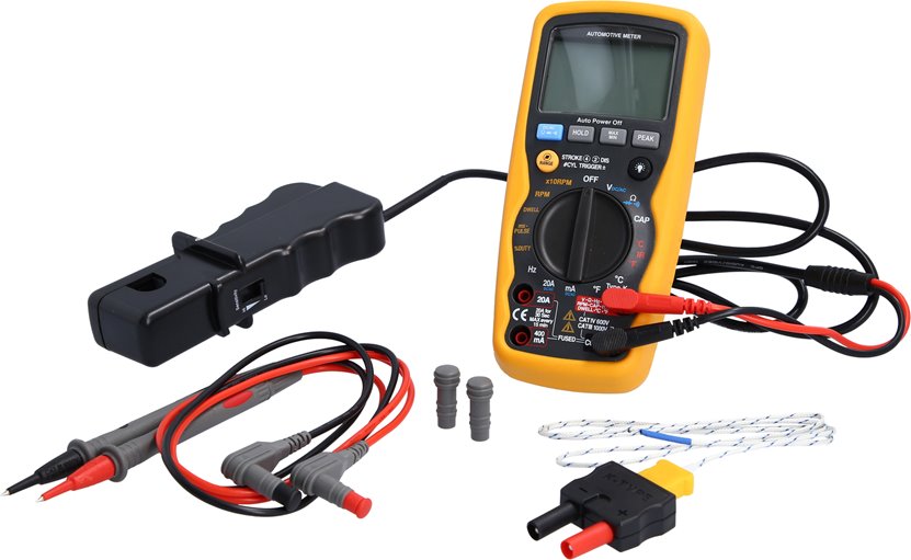 KS-Tools 117.0217 Digital Multimeter inkl. Prüfspitzen