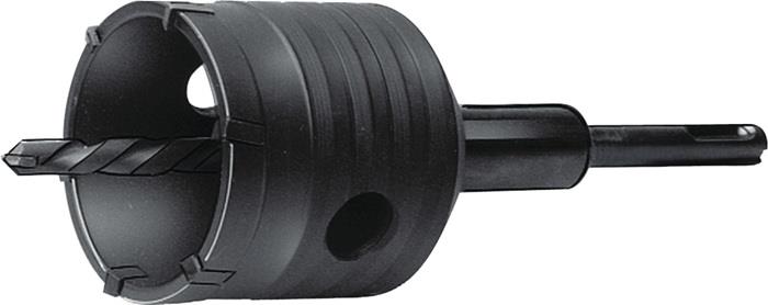 TECWERK 2000864377 Schlagbohrkrone D.80mm Gesamt-L.180mm f.Verteilerdosen SDS-pl