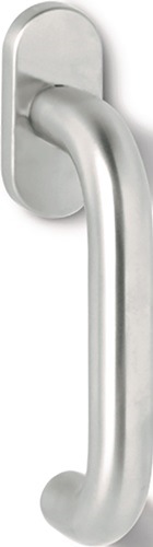HEWI 111XAFG.1 Fenstergriff 111XAFG Edelstahl 40 mm matt Standard