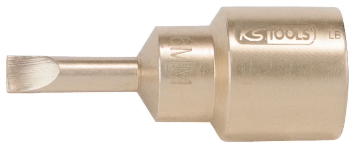 KS Tools 963.1295 BRONZEplus Bit-Stecknuss 1/2'' Schlitz 10 mm