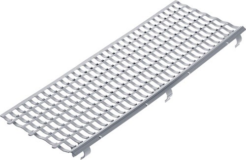 PROTEKTOR 85559 Laubfanggitter  Breite 100 - 150 mm Länge 1 m grau