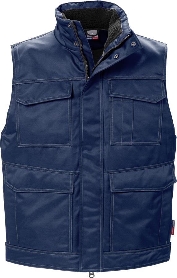 Fristads Kansas 125045-540-2XL Winterweste 5050 PP Dunkelblau Kälte, Wind und Re