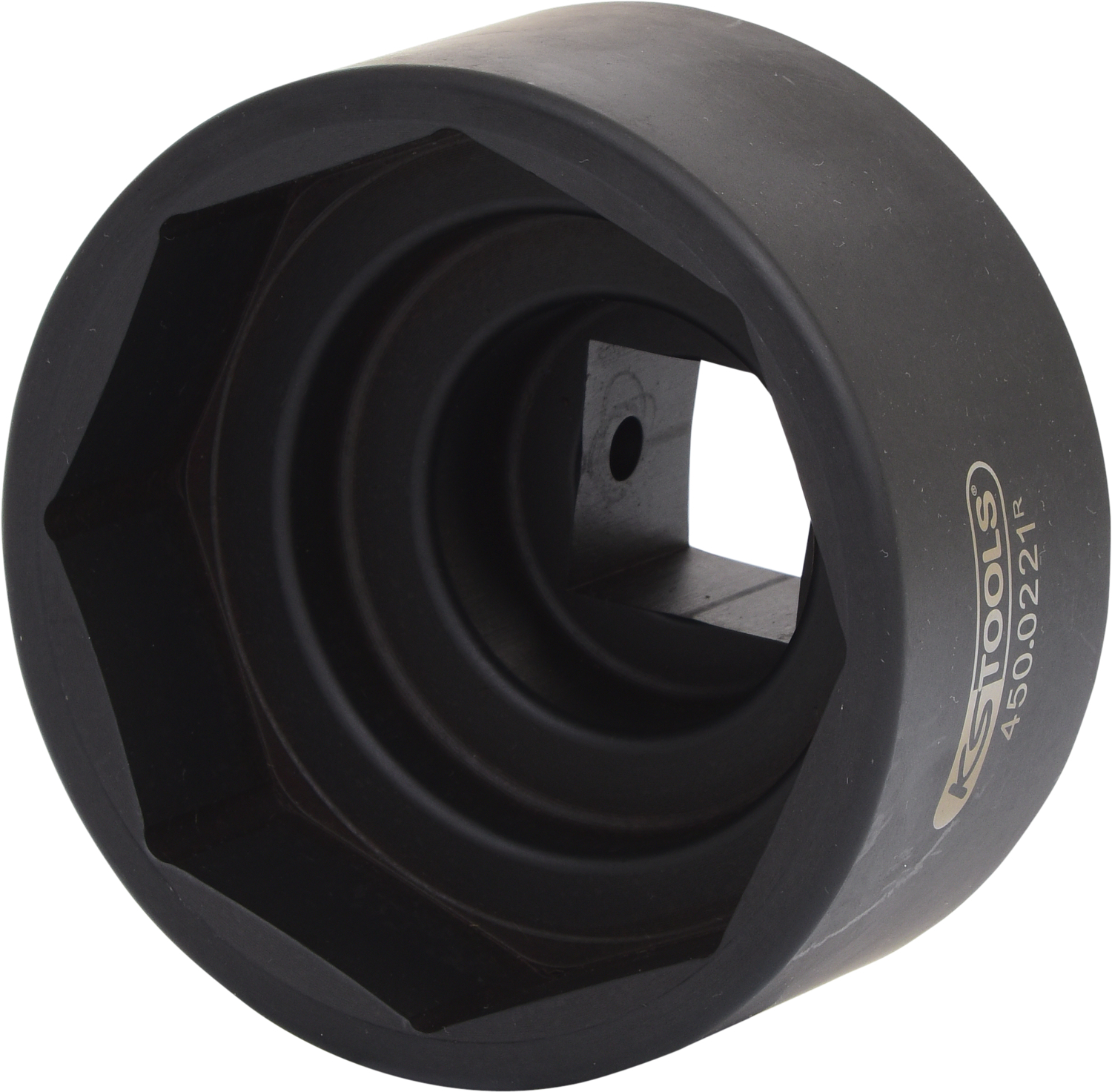 KS Tools 450.0221 3/4''Achsmuttern-Kraftstecknuss 8-kant,80mm