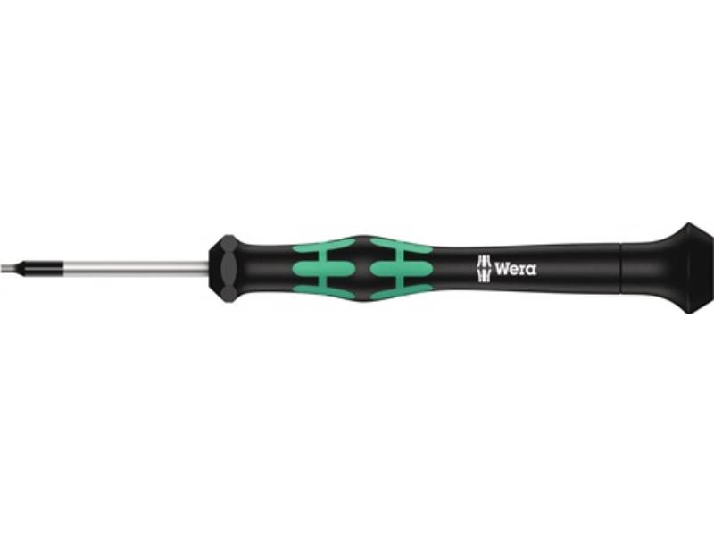 WERA 05118064001 Elektronik-Feinmechanik-Schraubendreher 2054 6-KT. 1,3 mm Kling