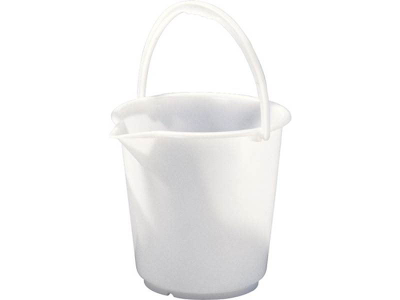 HÜNERSDORFF 9421 Eimer  17,0 l HD-Polyethylen natur Kunststoffbügel D. 330 mm Hö