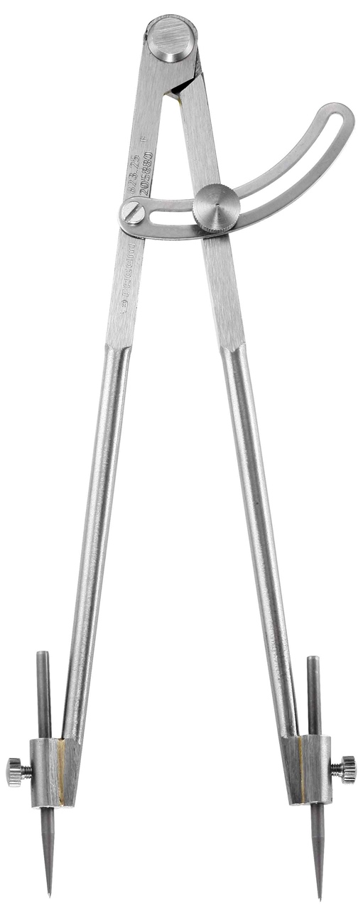 Facom 823.25 Spitzzirkel mit Stellbogen 250 mm