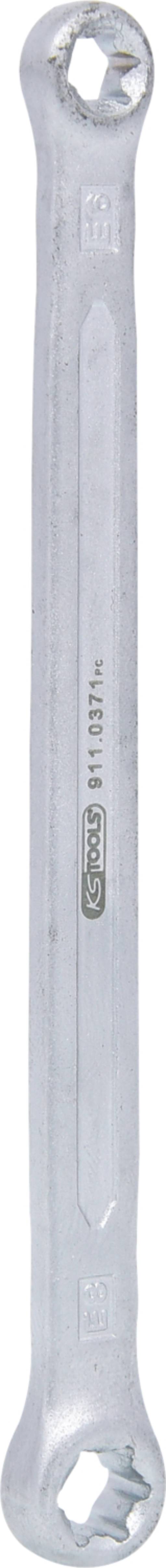 KS Tools 911.0371 CLASSIC Torx-E-Doppel-Ringschlüssel, E6xE8