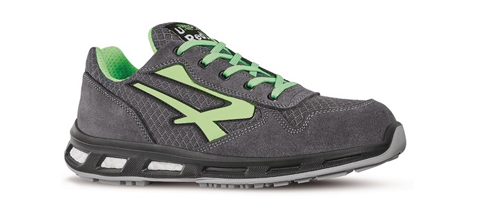 U.POWER RL20036-42 Sicherheitsschuh Point Größe 42 W. 11 grau/grün S1PS FO SR ES