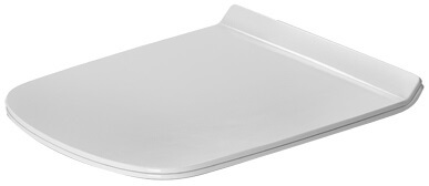 DURAVIT 0063790000 WC-Sitz DuraStyle weiß mit Absenkautomatik Scharniere Edelsta