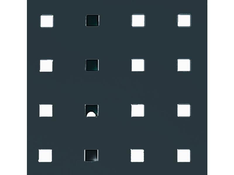 BOTT 14025119.19 Lochplatte  B457xL1981mm anthrazitgrau, RAL 7016