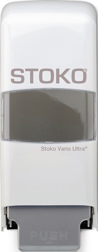 STOKO 27655 Seifenspender Stoko Vario Ultra® H330xB135xT135ca.mm 1 oder 2 l weiß