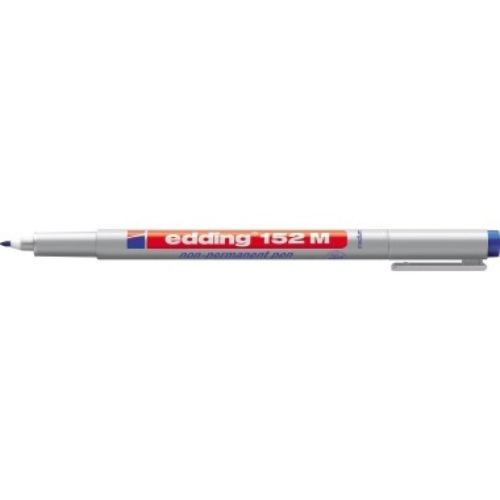 edding Folienschreiber 152 M 4-152003 non-permanent blau