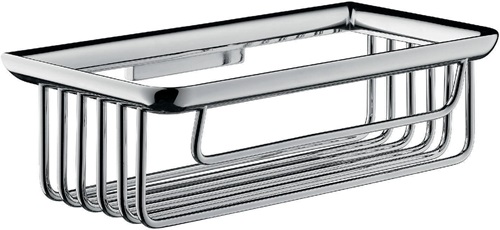 EMCO 354500104 Schwammkorb system 2 00104, mit verdeckter Wandbefestigung chrom