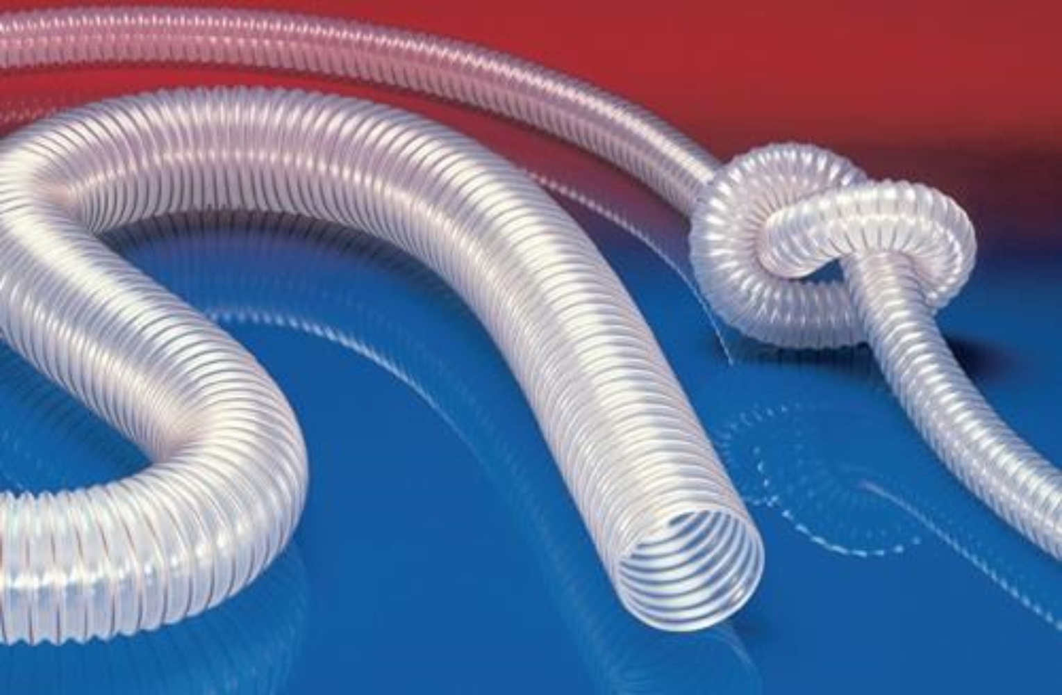 Absaug- u.Gebläseschlauch PROTAPE® PUR 330 FOOD ID 450mm AD 459mm L.10m Rl.