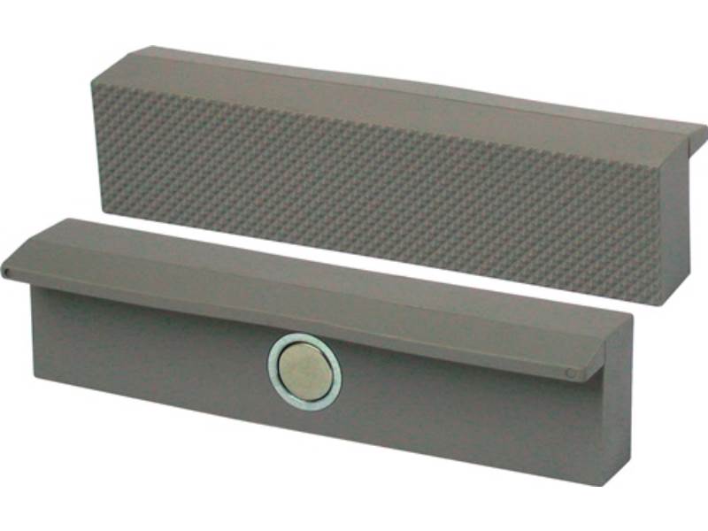 BROCKHAUS 107120 Schraubstockschutzbacke  für Backenbreite 120 mm mit Riffelung
