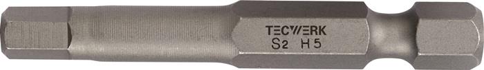 TECWERK 2000829255 Bit 1/4 Zoll 2mm L.50mm TECWERK 2000829255
