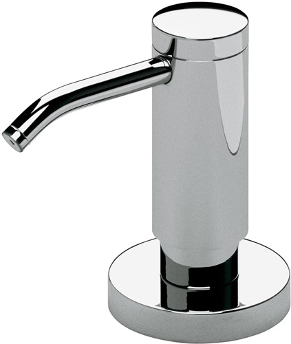 KEUCO 14949010200 Seifen-/Lotionspender PLAN verchromt 500 ml Kunststoff weiß