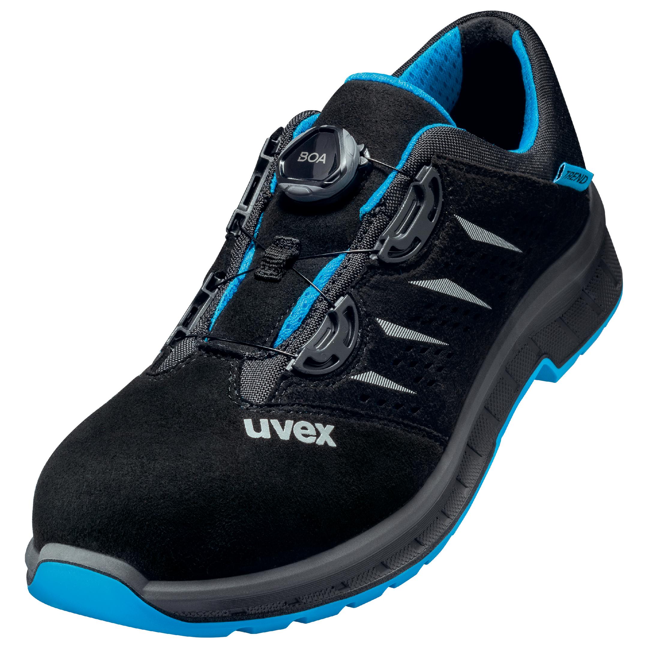 Uvex 6938249 2 trend Halbschuhe S1P 69382 blau, schwarz Weite 11 Größe 49