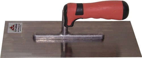 STUBAI 4334332K Glättekelle  Länge 280 mm Breite 130 mm 2-Komponentengriff Zahnu