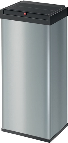 HAILO 0860-221 Abfallbehälter  H763xB339xT260mm 52 l silber