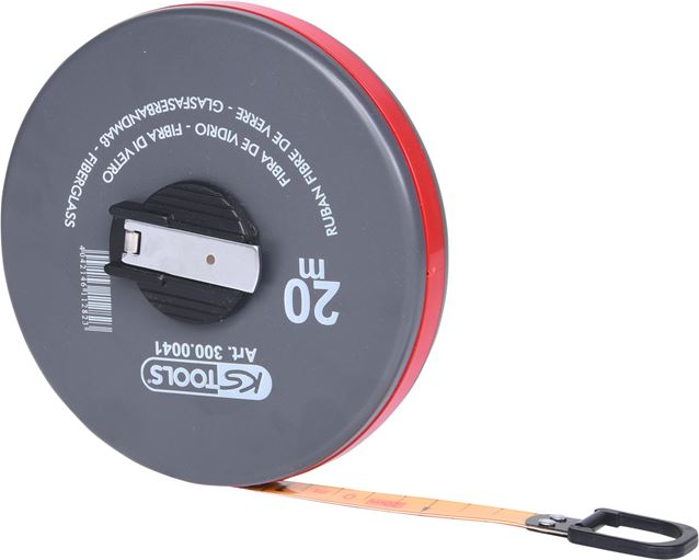 KS Tools 300.0041 Kapselbandmaß mit Kunststoffband, 20m