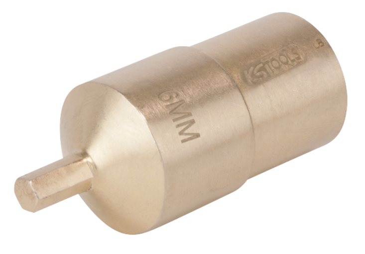 KS Tools 963.1302 BRONZEplus Bit-Stecknuss Innensechskant 1/2'' 6 mm