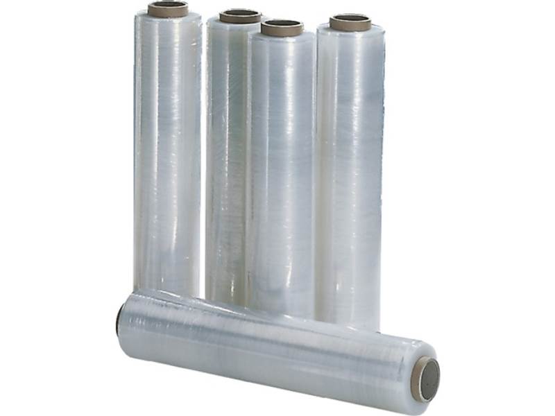 Stretchfolie L300 m x B450 mm 23 µm transparent