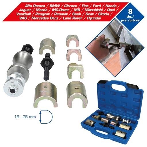 Brilliant Tools  BT681000 Scheibenwischerarm-Abzieher-Satz, 8-tlg.