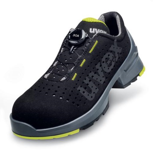Uvex 6565845 1 Halbschuhe S1 65658 schwarz, gelb Weite 11 Größe 45