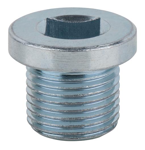 KS Tools 430.2159 Ölablassschraube, Innen4kant 8mm, M18x1,5x16mm, 25er-Pck