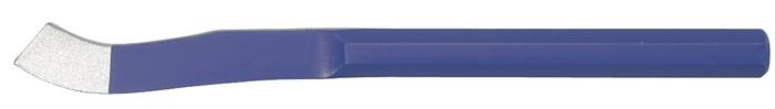 TECWERK 2000812182 Nutenmeißel L.150mm Schneiden-B.2mm Schaft-Q.10mm CrV-Stahl T