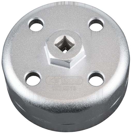 KS Tools 150.9213 3/8'' Ölfilter-Schlüssel, SW 88,8mm, 15 Flächen