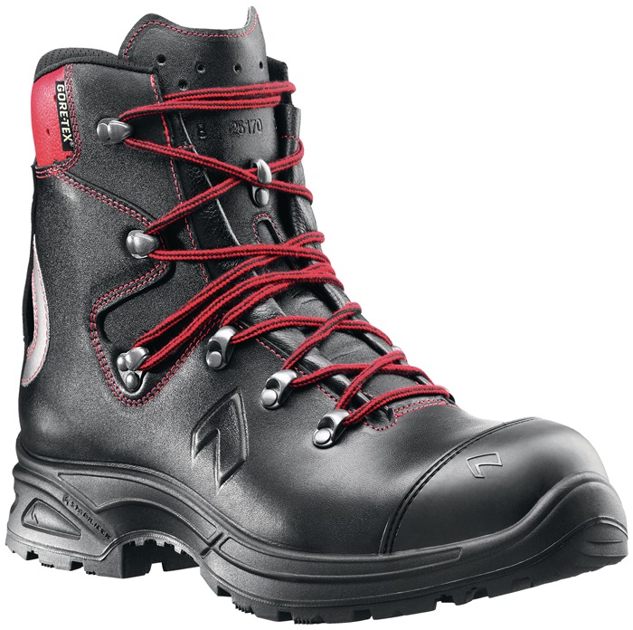 HAIX 604102-9 Sicherheitsstiefel AIRPOWER® XR3 Größe 9 (43) W. 11 schwarz/rot S3