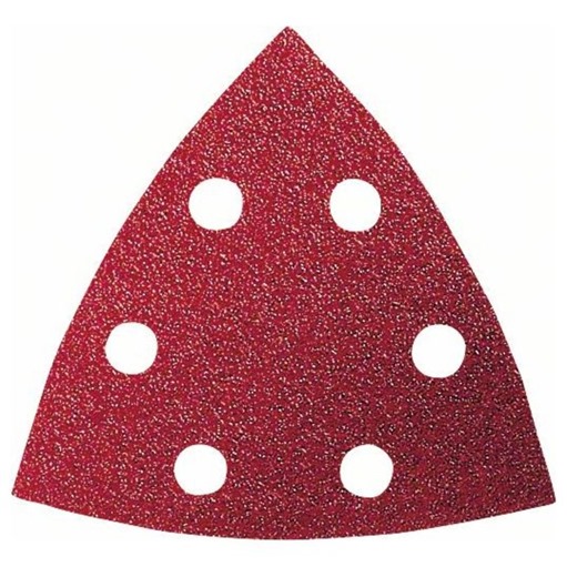 Bosch 2608605191 Schleifblatt C430, 93 mm, 60, 120, 240, 6 Löcher, Klett, 6er-Pa