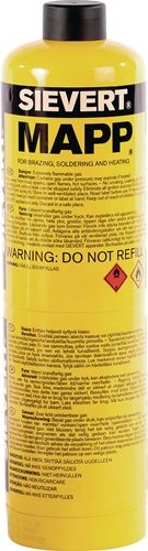 SIEVERT 222183 Schraubkartusche MAPP®Gas 400 g 650 ml