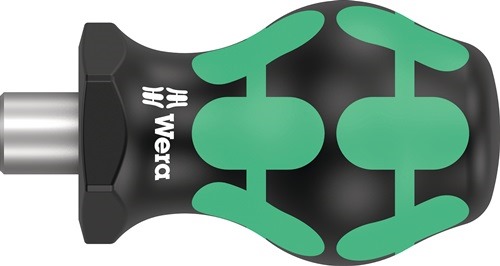 WERA 5051105001 Bithandhalter 811/1 1/4 Zoll mit Magnet Klingenlänge 10 mm 1-Kom