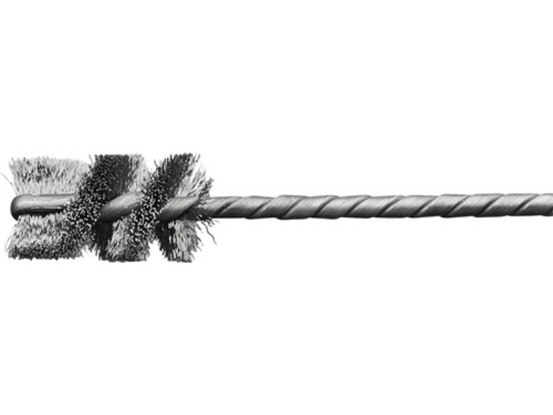 LESSMANN 56534190 Düsenbürste  Länge 90 mm D. 19 mm 0,2 mm Stahl Besatzlänge 25