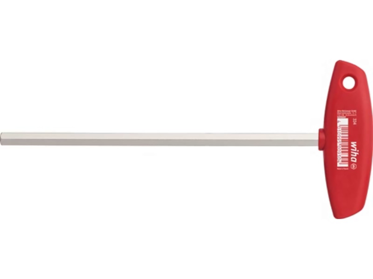 WIHA 924 Stiftschlüssel mit Quergriff 334 Schlüsselweite 6 mm Klingenlänge 350 m